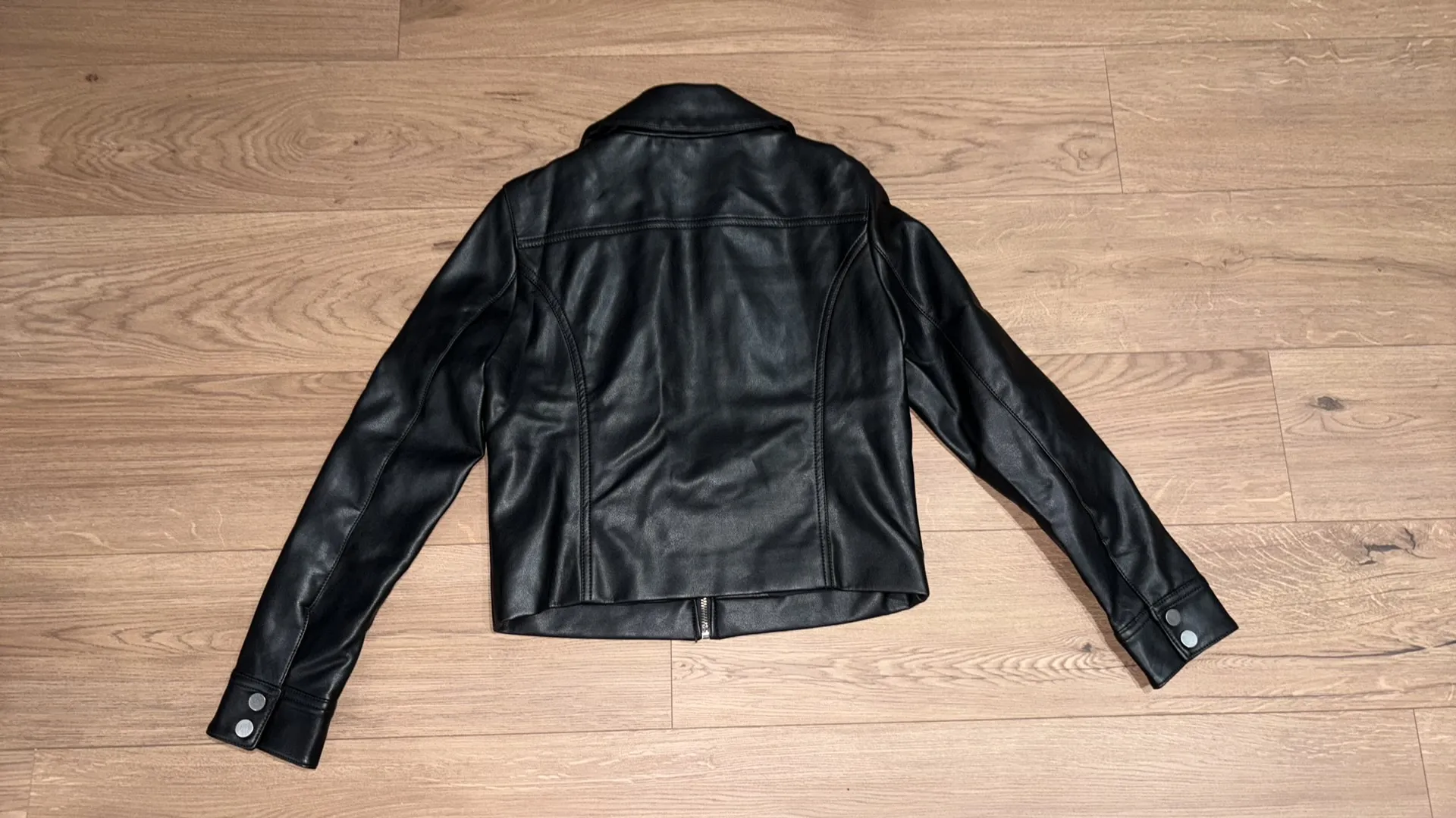 Banana Republic Black Leather Jacket - Image 2