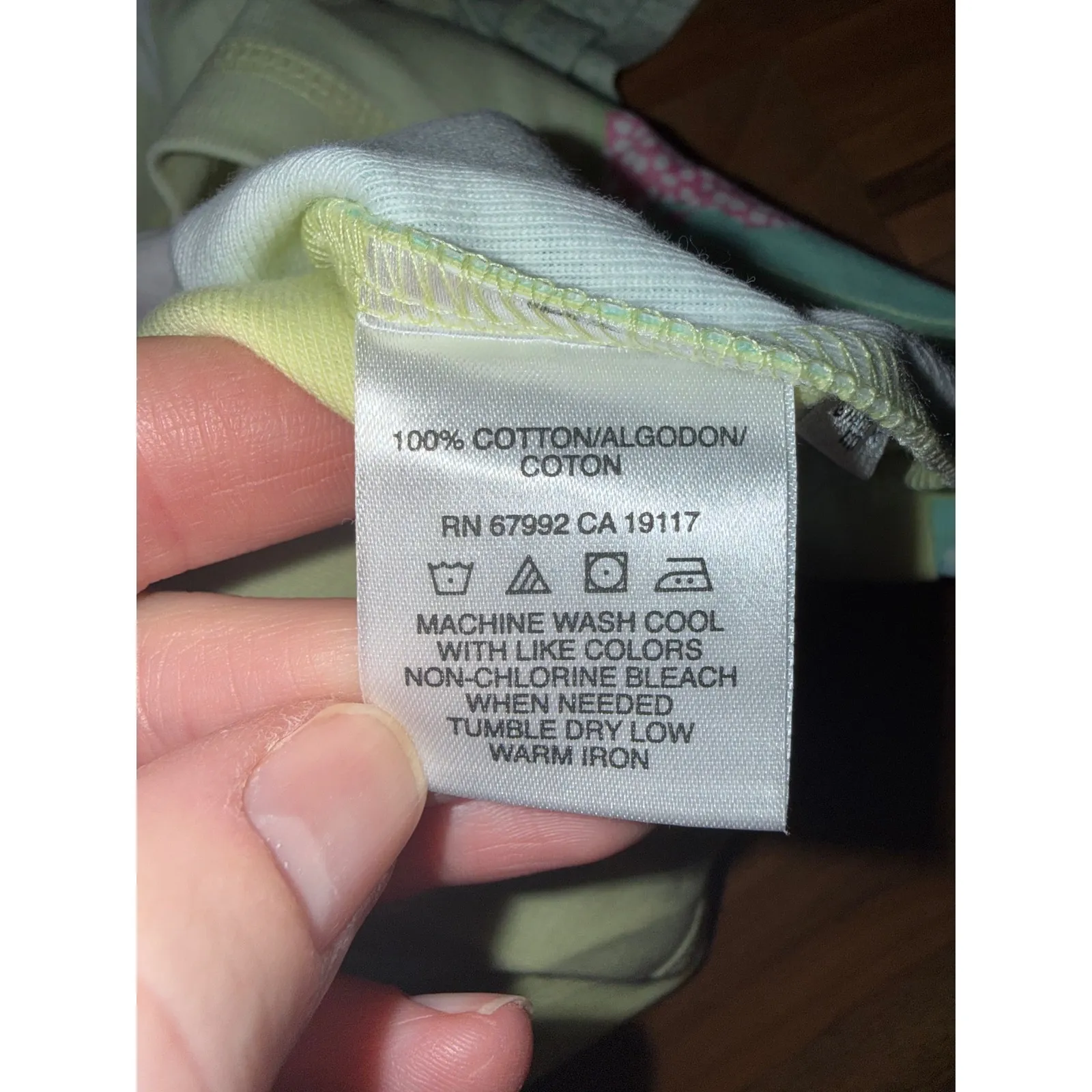 So Blue Sigrid Olsen Saint Barths Graphic Print Tunic Top Tee Shirt Women Size L Yellow Size L - Image 5