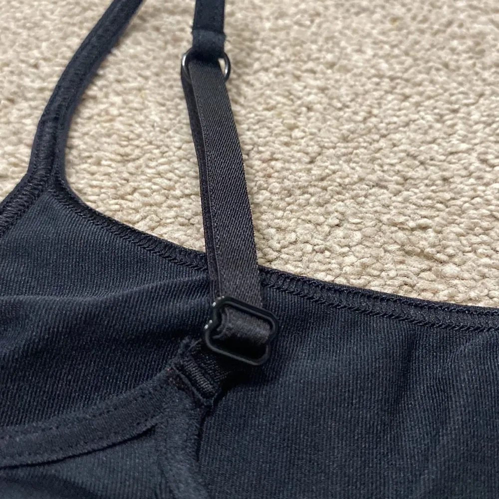 Victoria’s Secret Black Spandex Cami Tank Top Size L - Image 5