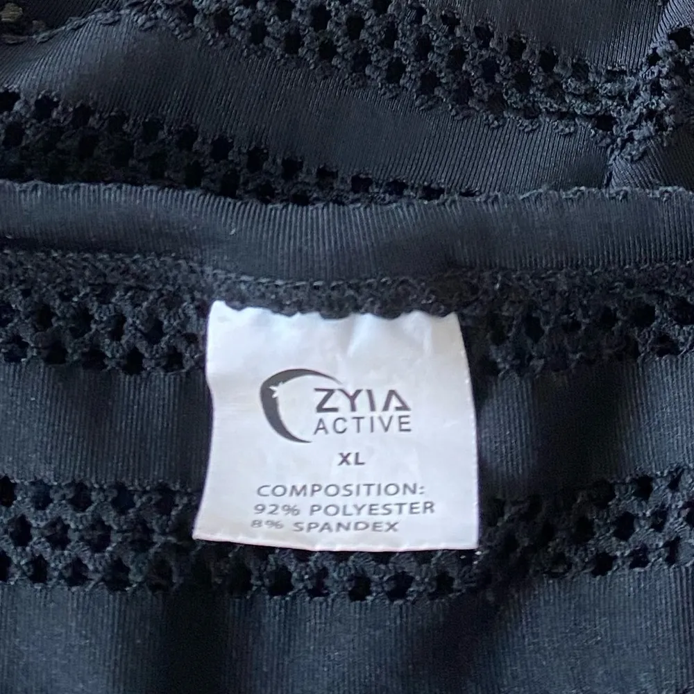 Zyia  Sheer Striped Active Top - Image 3