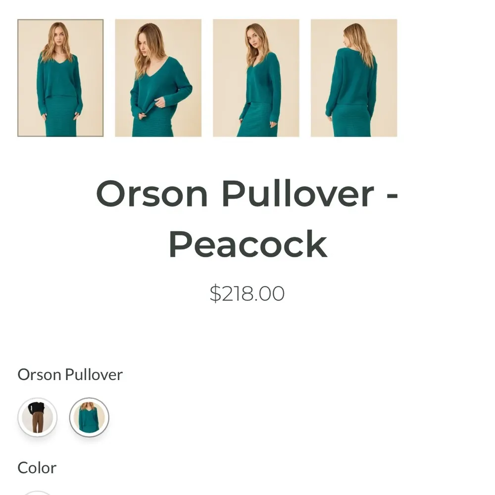 One Grey day knit sweater in pretty light green - Image 4