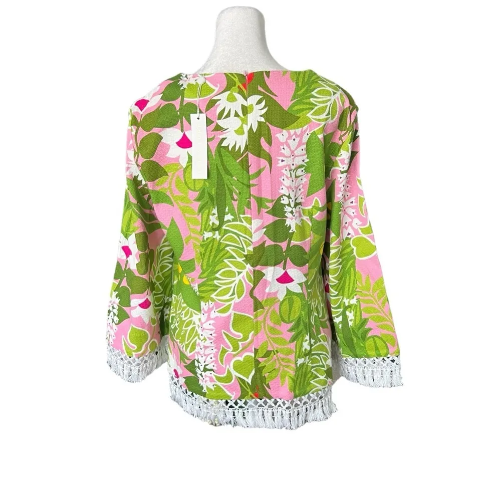 NWT TRINA TURK Sprig Top Sz 6 - Image 5