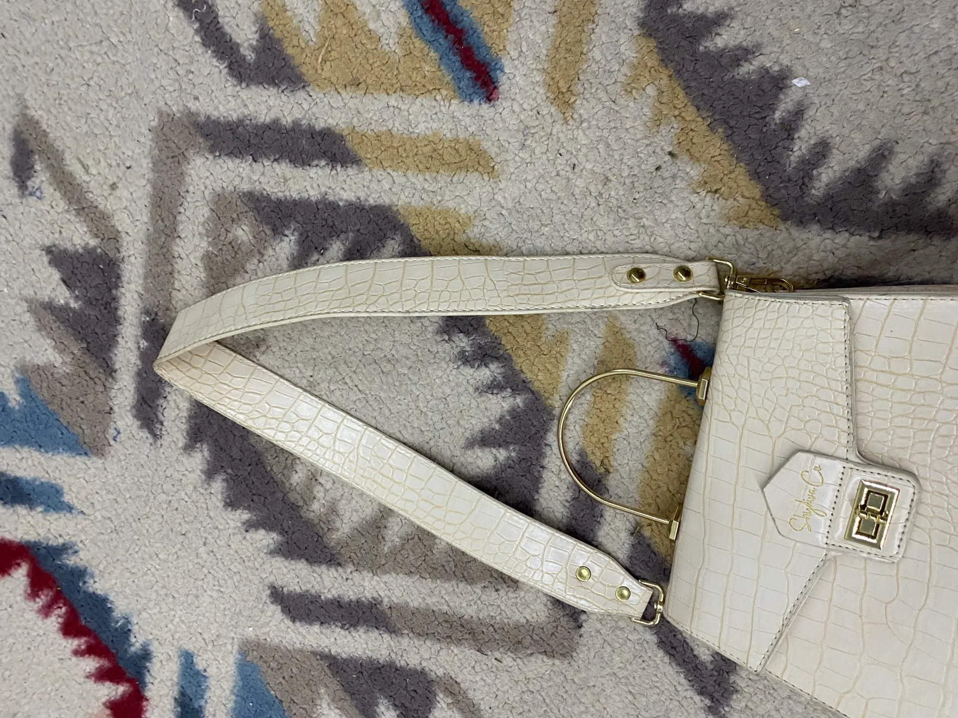 Shydiva Co Purse Beige - Image 4