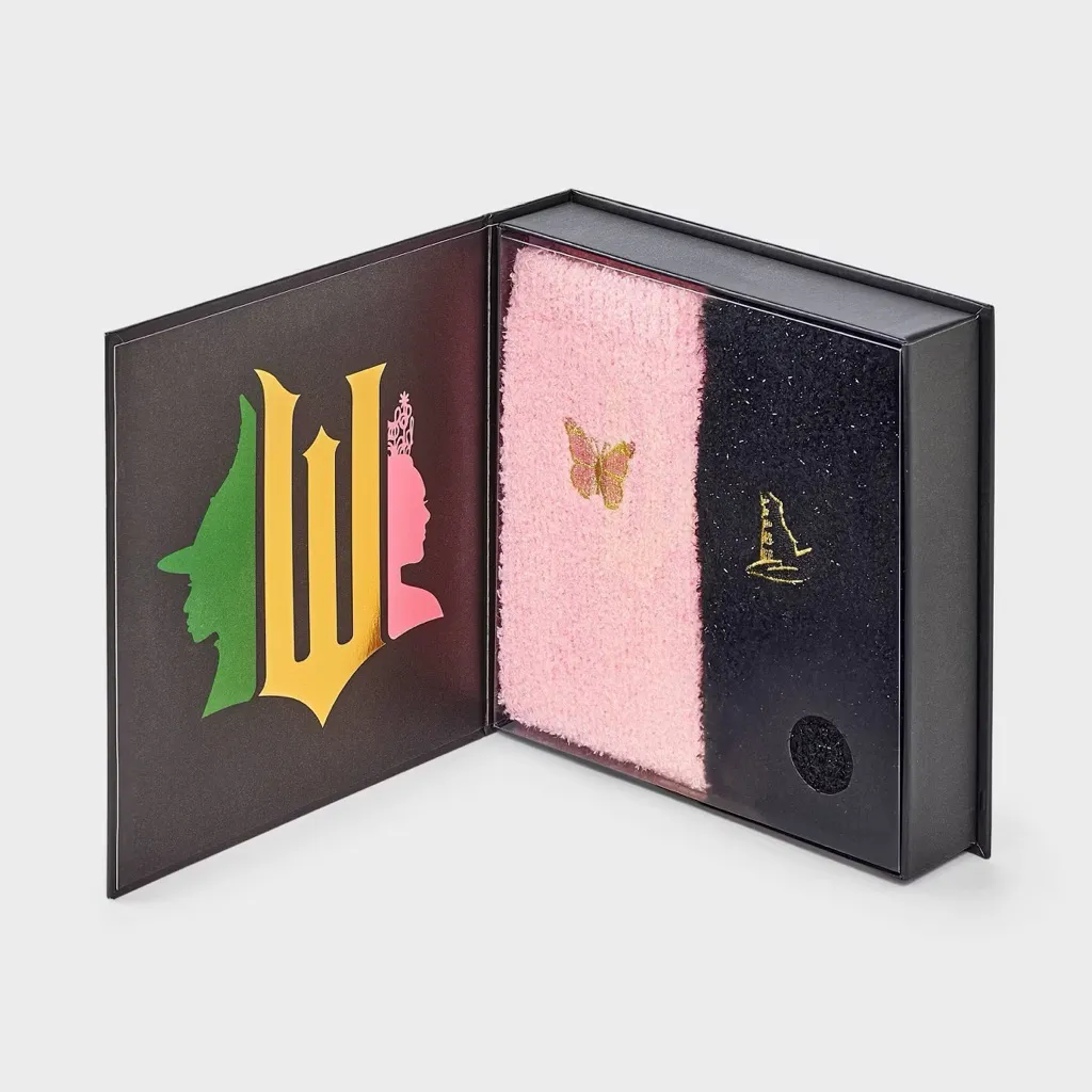 Wicked nwt Snow Globe Box of Cozy Embroidered Crew Socks - Image 4