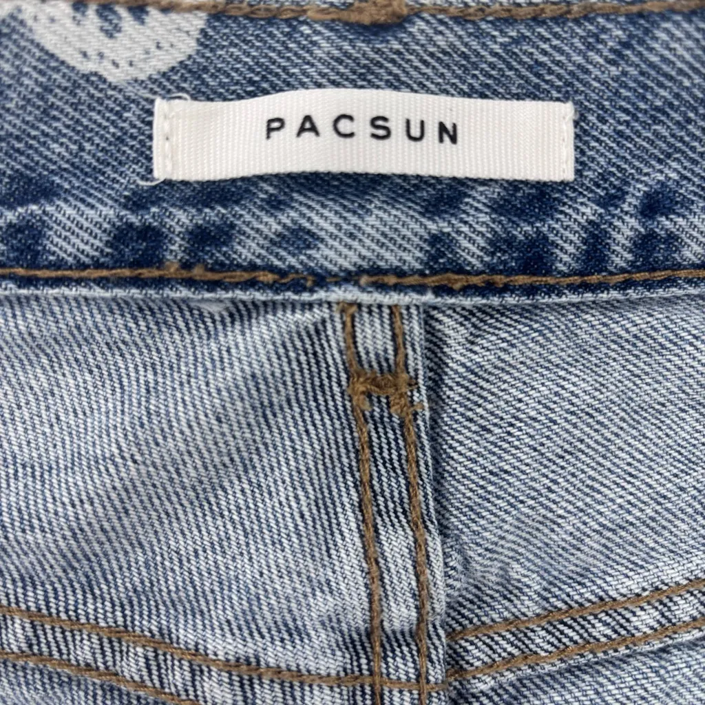 Blue Butterfly Ultra High-Rise Slim Leg Jeans - Image 3