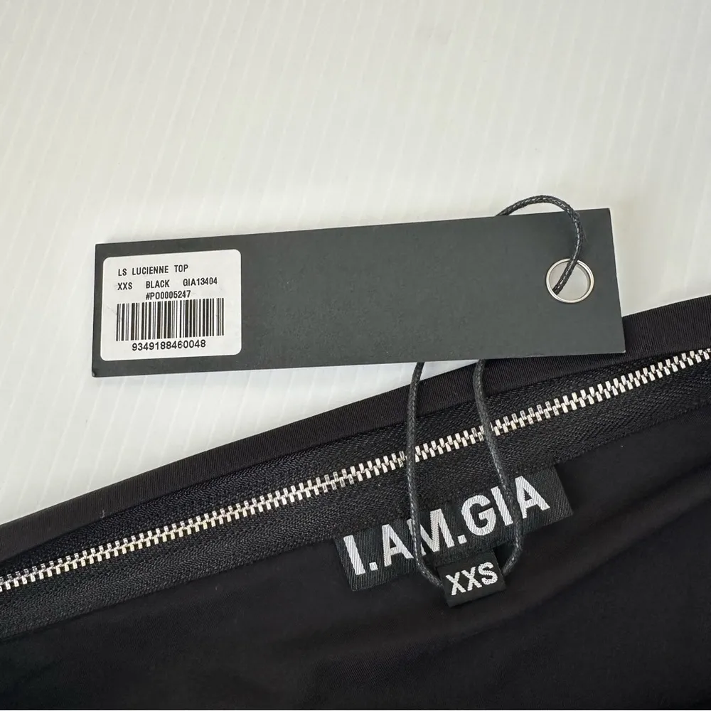I.AM.GIA NWT Lucienne Top Black, XXS - Image 6