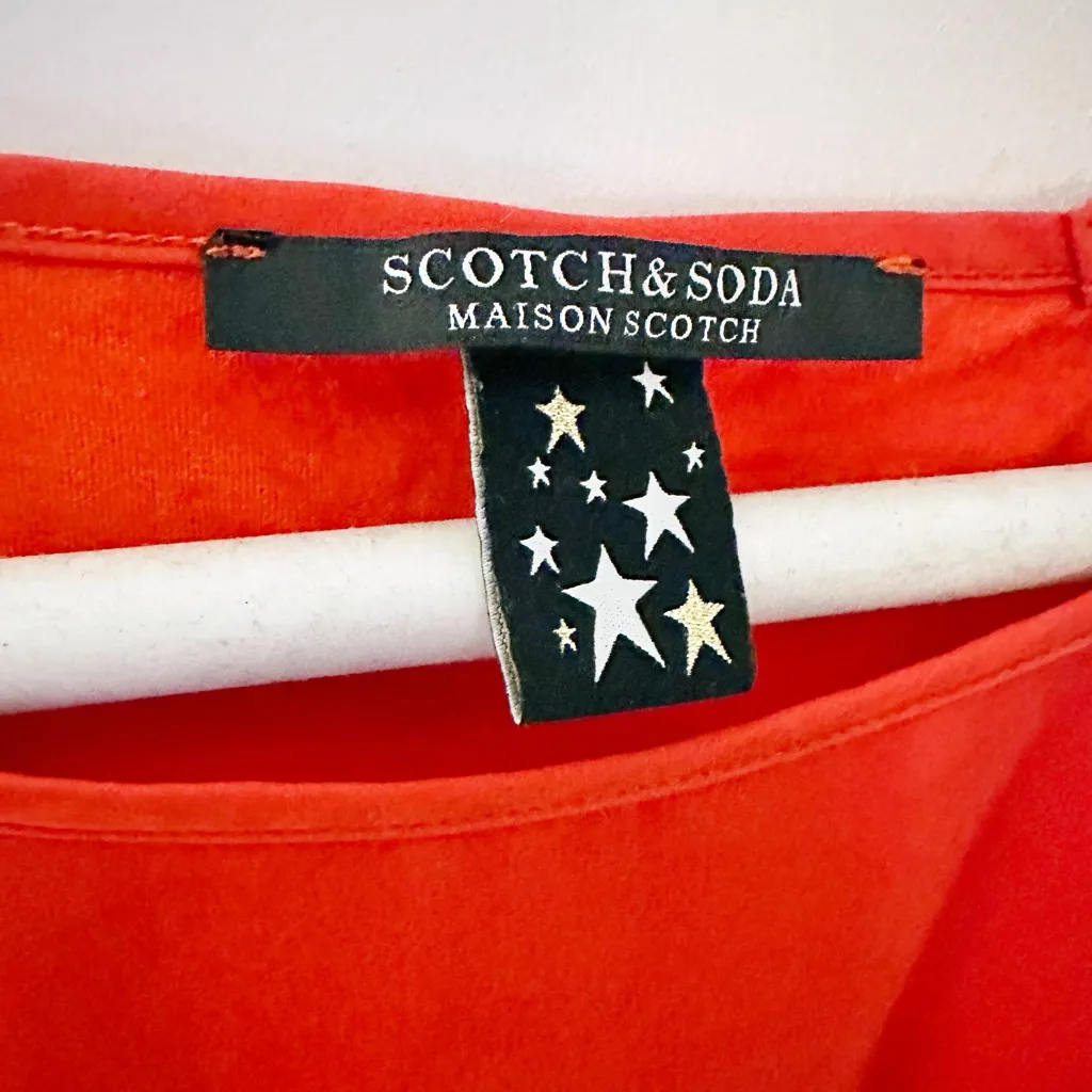 Scotch‎ & Soda Maison Short Sleeve Blouse XS - Image 5