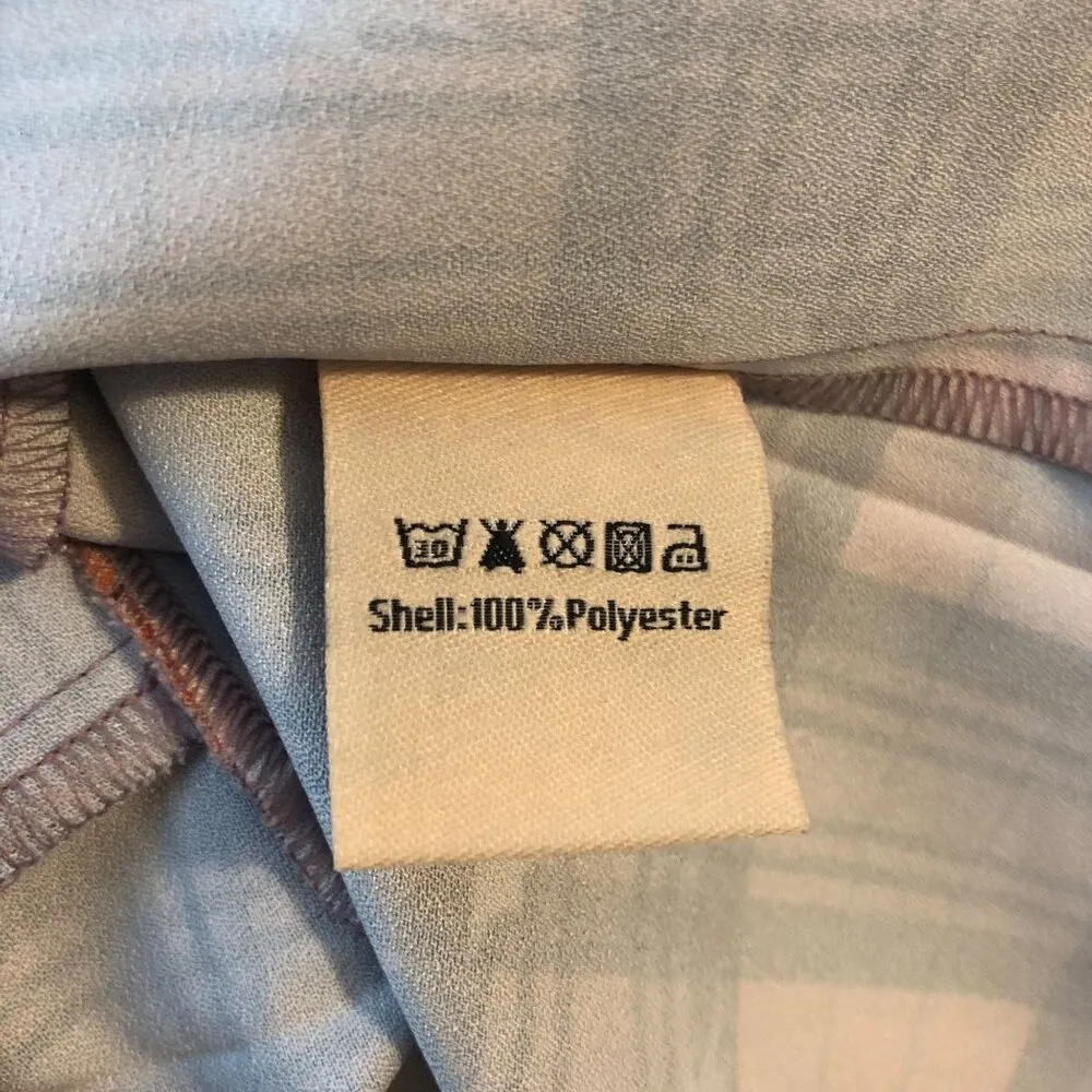 Timeless London Ghost Playsuit Halloween Romper Plaid Orange Black US 10/L - Image 5