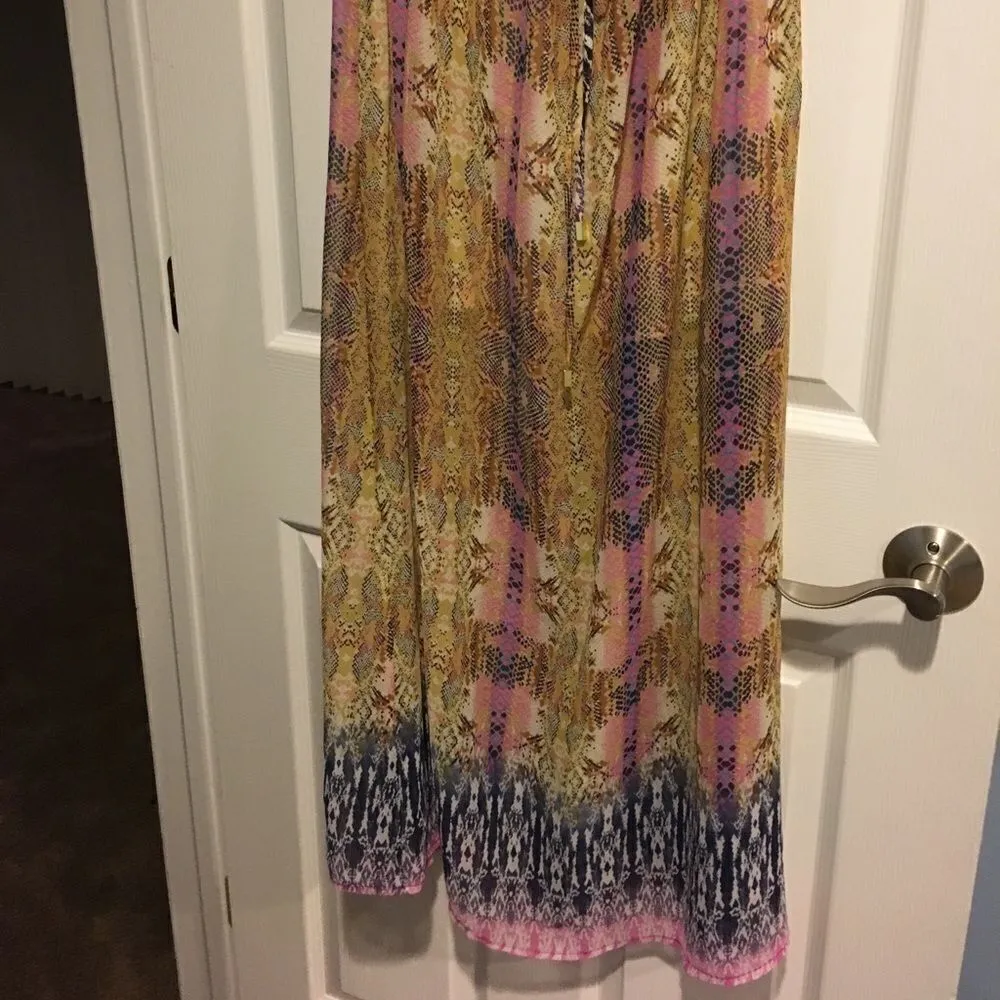 Bar lll Maxi Printed Strapless Dress - Image 3