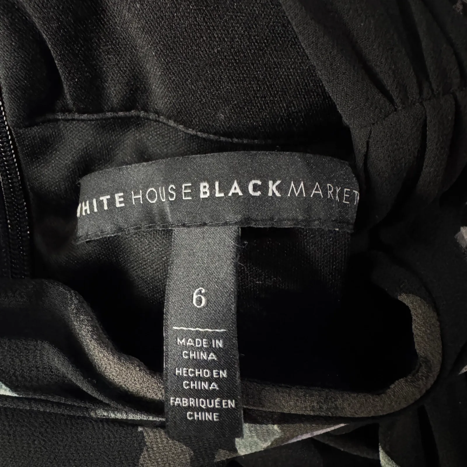 WHBM SZ 6 Cropped Jumpsuit Floral Keyhole V-Neck Palazzo Wide Leg Sleeveless - Image 9