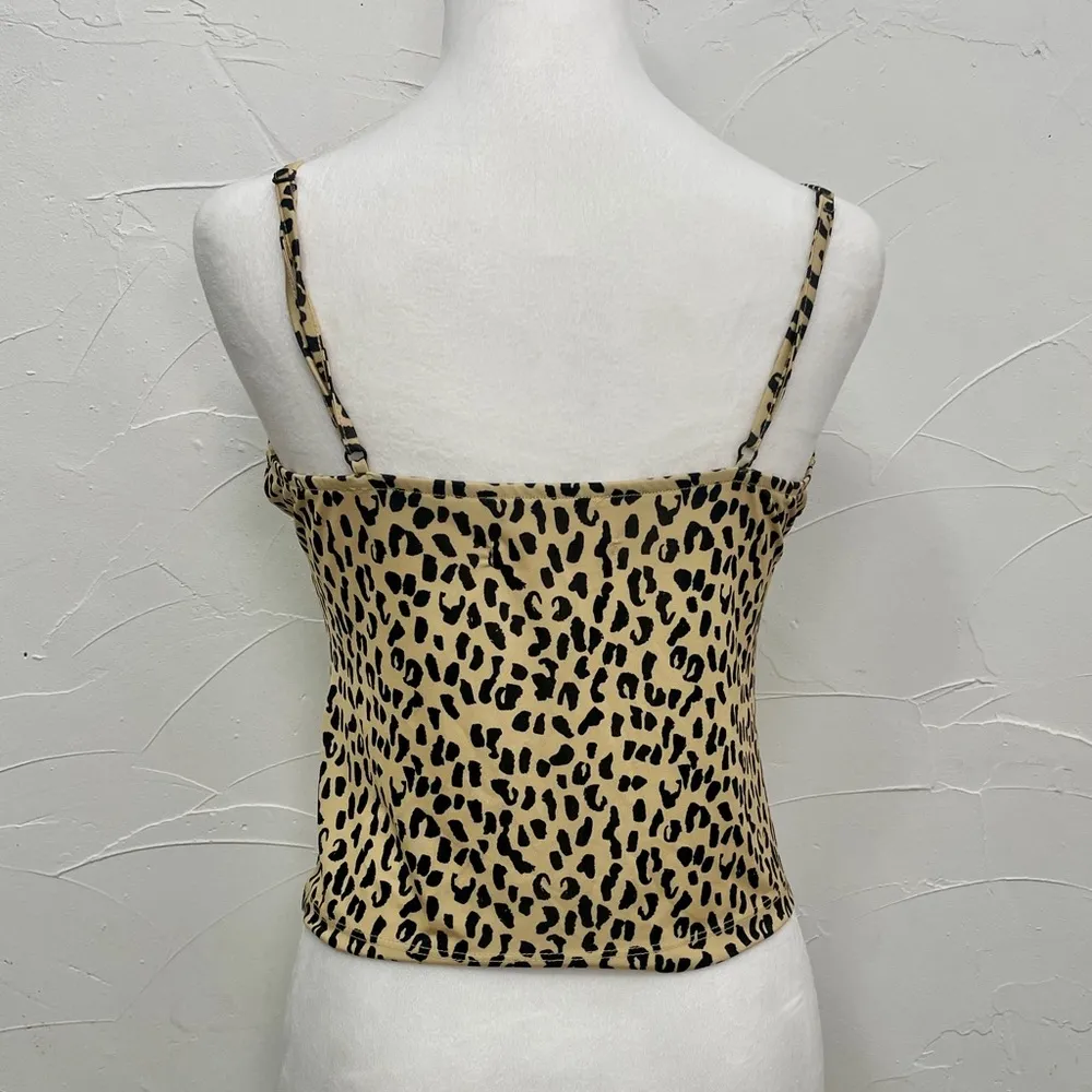 Urban Outfitters Ruby Cami
Beige Leopard Cheetah Print - Image 4
