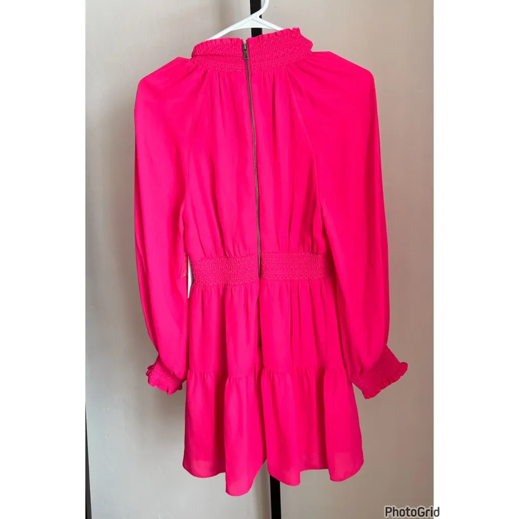 Alice Olivia Lavinia Pink Dress Size 2 - Image 4