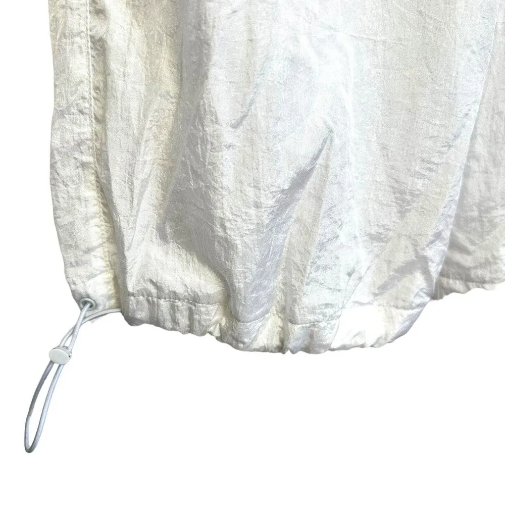 Champion Retro Cinched Ankle Windbreaker Nylon Parachute Pants Size Medium NWT - Image 4