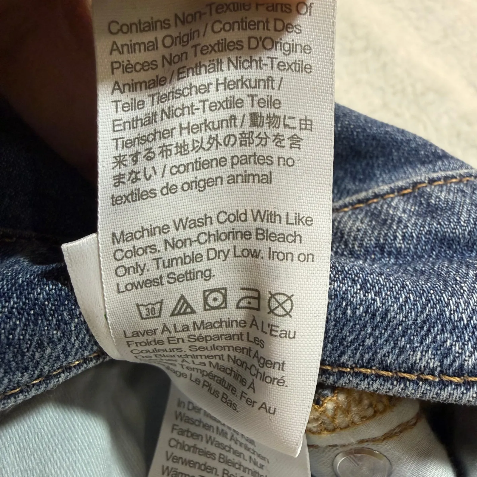 NWT JCrew 34X30 Full Length Classic Straight Jean Denim Poole Wash Capsule $188 Blue Size 34 - Image 12