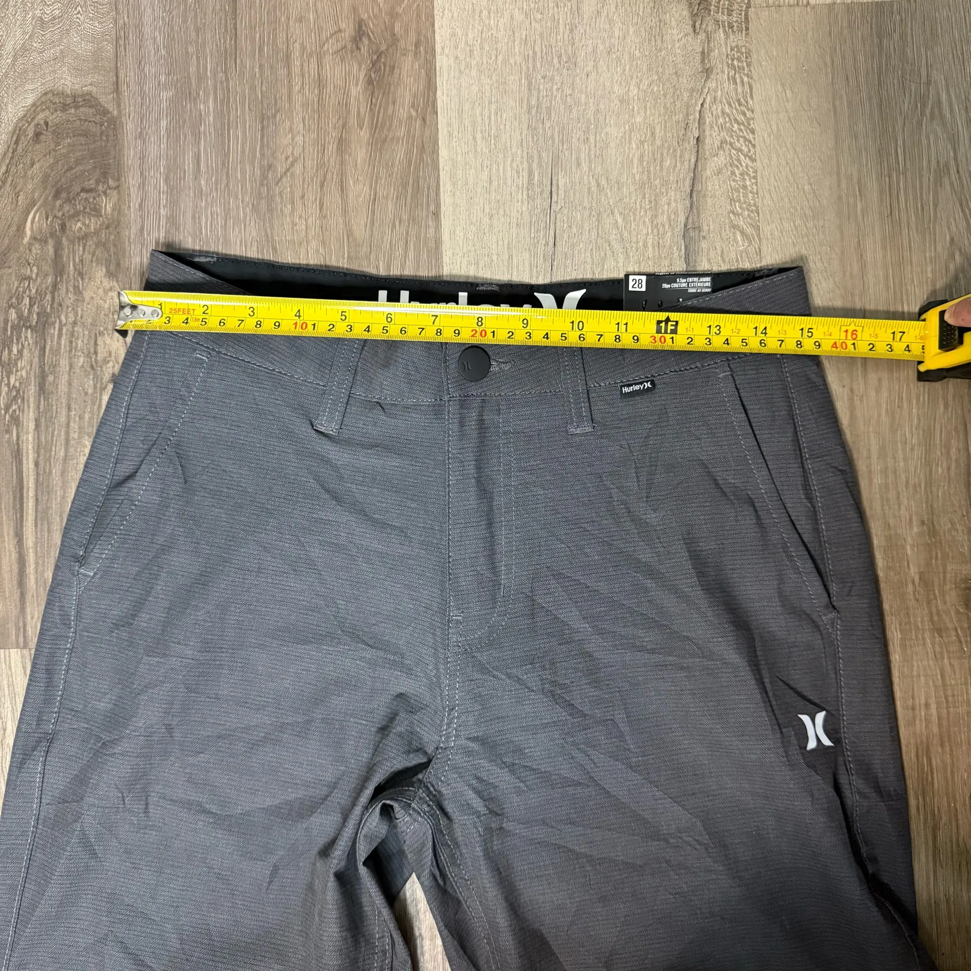 Men's Hurley 28 Walkshort Hybrid Board Shorts Gray Heather Surf Beach NWT - Image 7