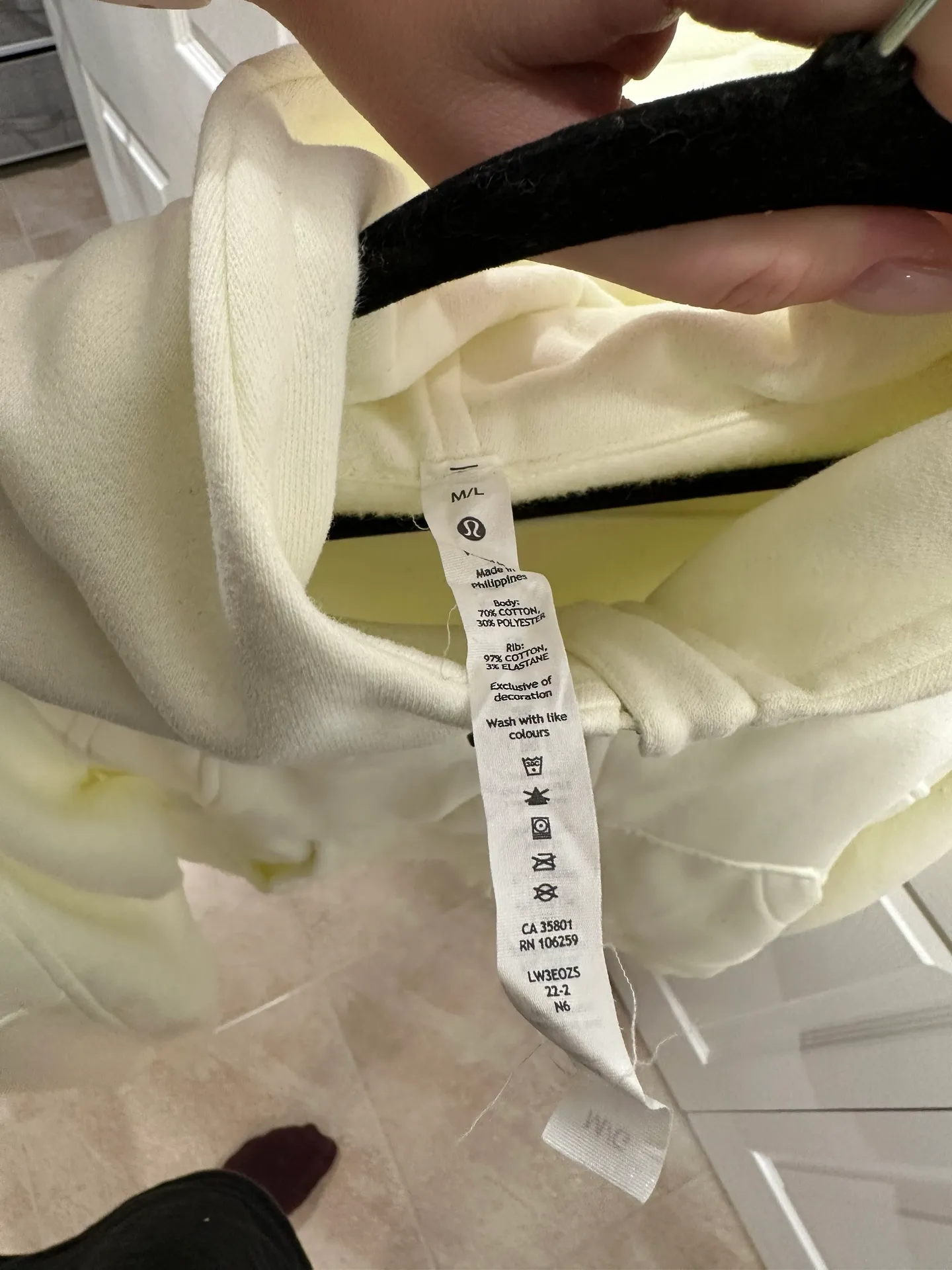 Lululemon Scuba Hoodie Jacket Zip-Up - Image 3