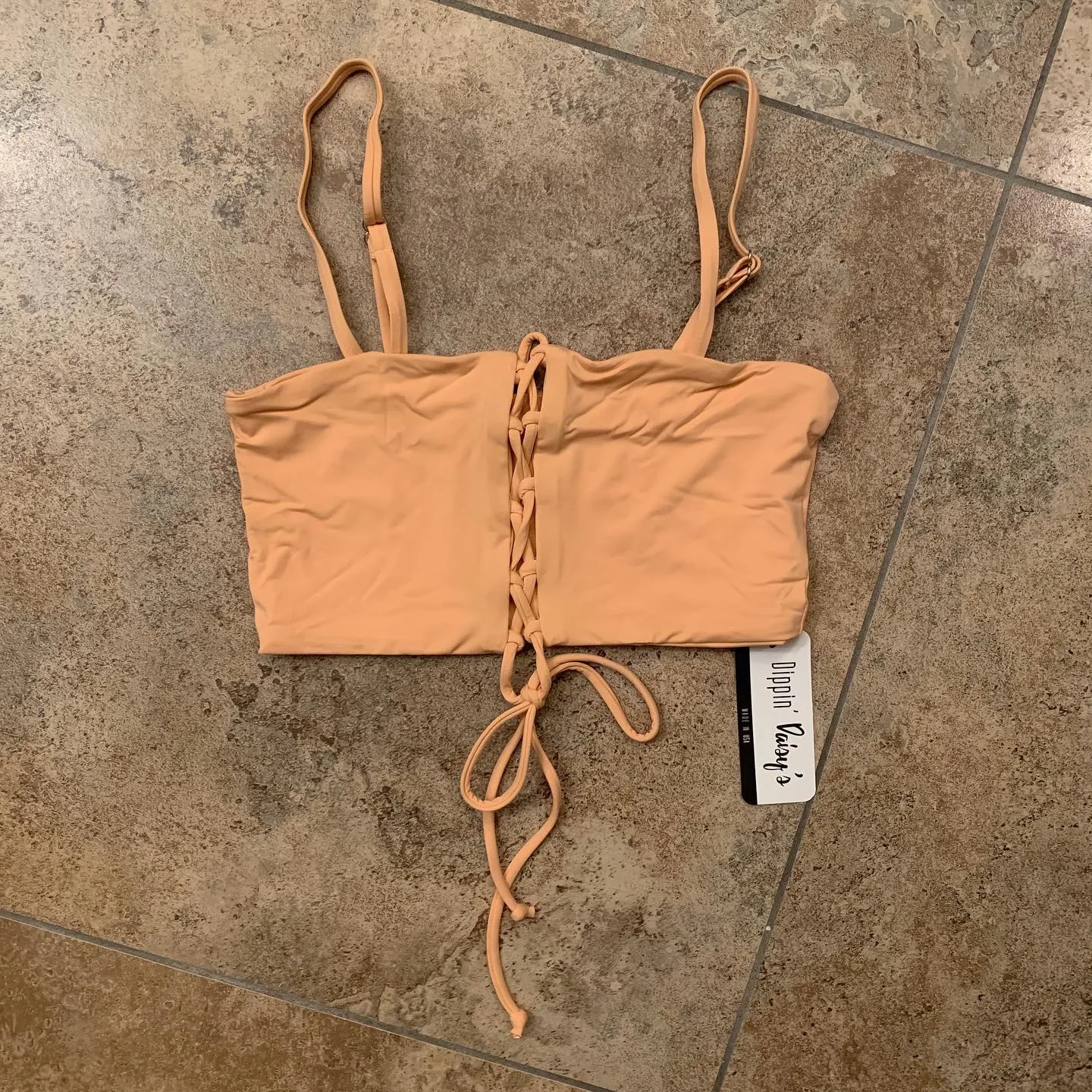 Dippin' Daisy's Pacifica Lace Up Bikini Top - Image 4