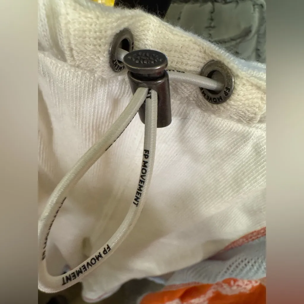 NWT Free People FP Movement Way To Go Shorts - Flower Embroidery Coral Combo - S - Image 11