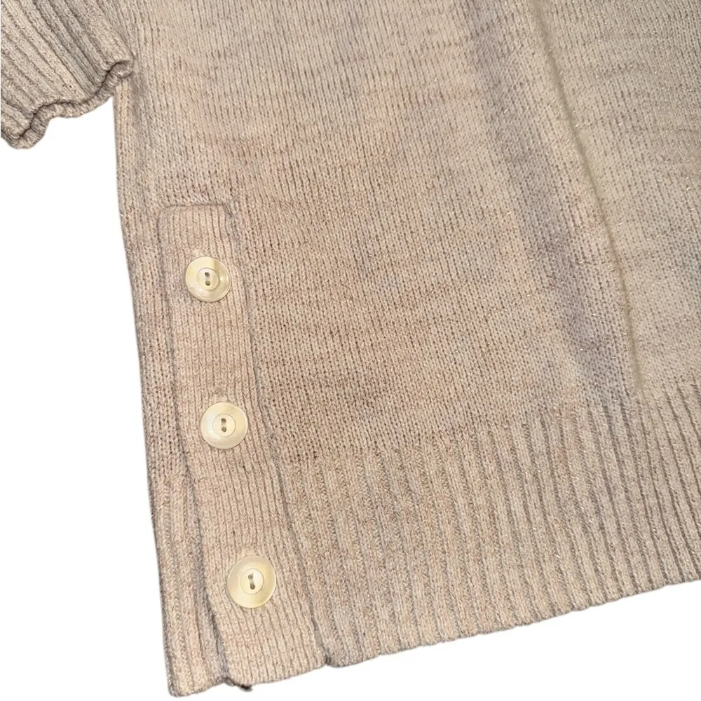 LC Lauren Conrad Soft Cream Turtleneck Sweater - Image 4