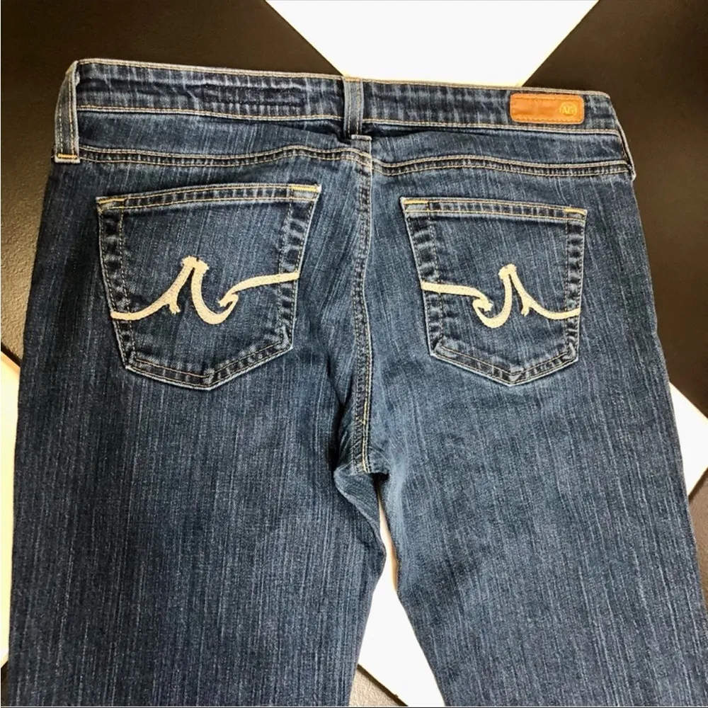 Vintage 90s Y2K  The Angel Bootcut Dark Wash Jeans size 29 - Image 6