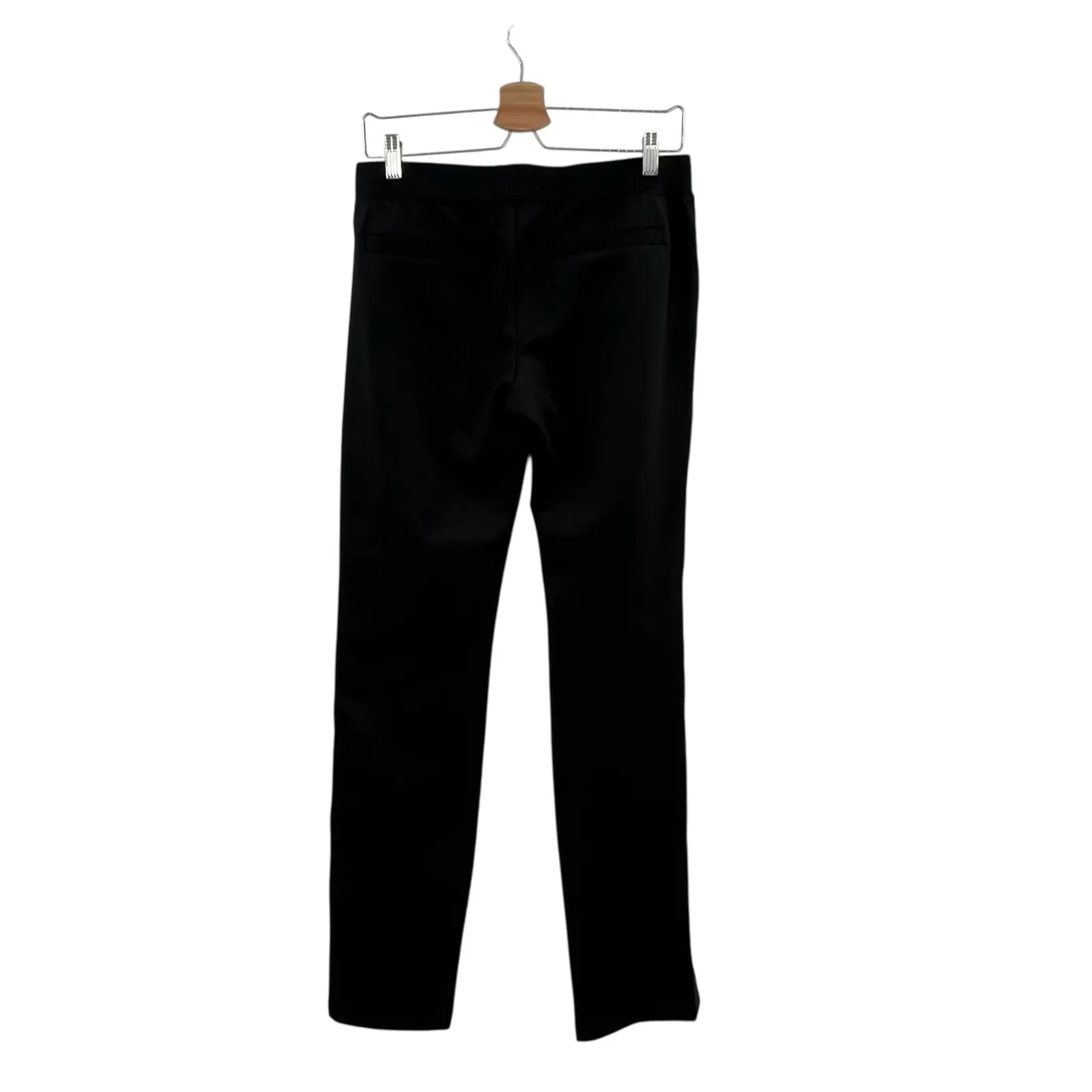 Pam‎ & Gela Track Pants Metallic Side Stripe Tuxedo Black Gold Size Small - Image 5
