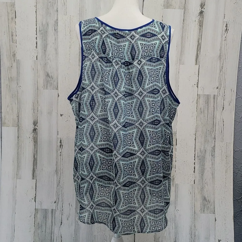 Eyeshadow  | Sheer printed blouse | Size: 2X - Image 4