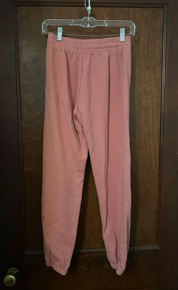 Mayfair the Label Self Love Club Jogger Sweatpants Pink Terry Size S - Image 6