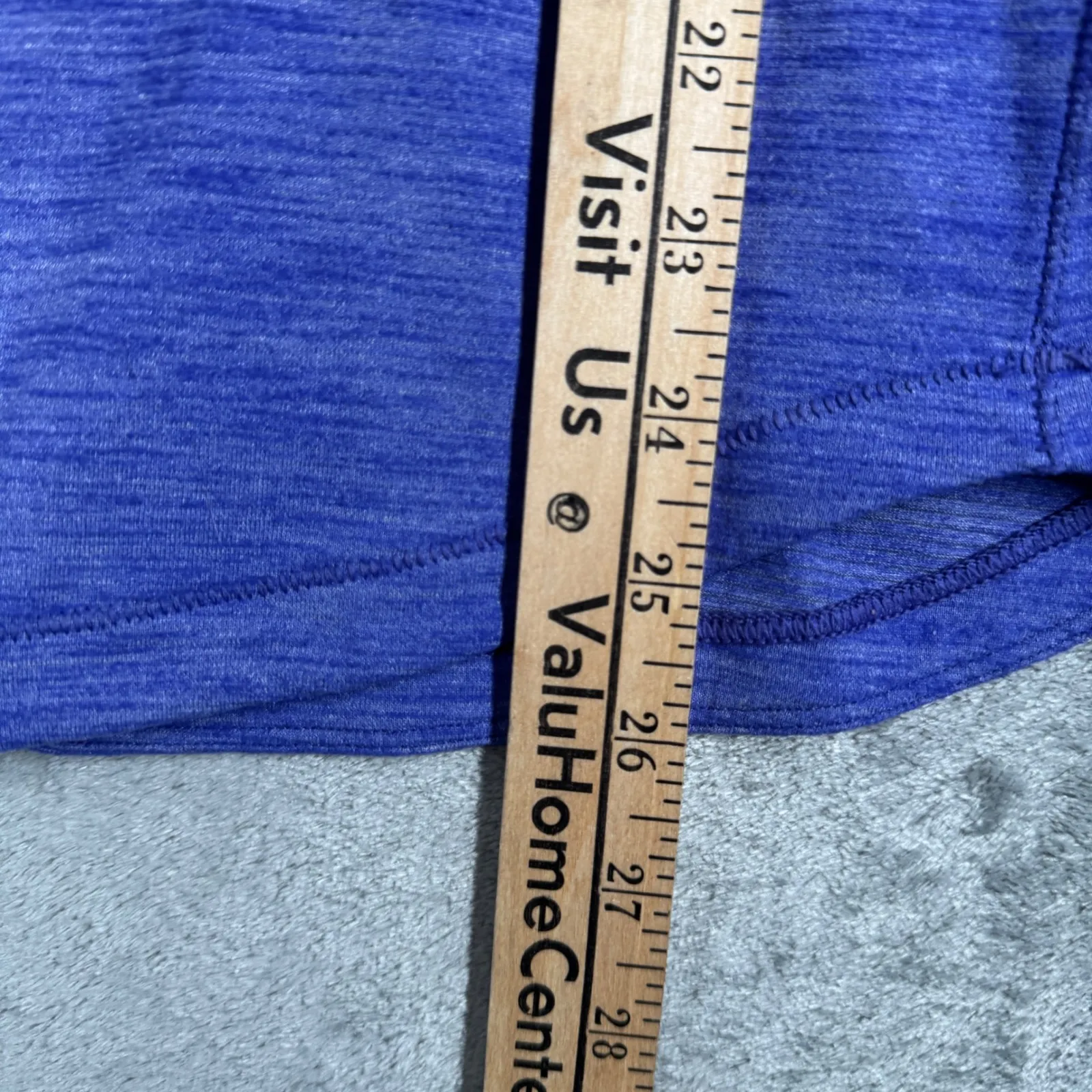 Lululemon Half Zip Top Womens Small‎ Blue Purple Casual Gym Athleisure Gorpcore - Image 9