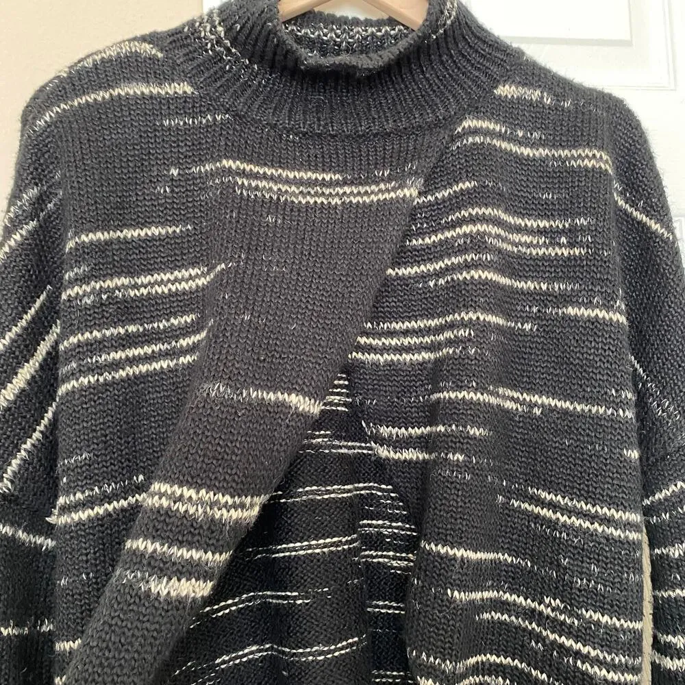 One Teaspoon First Class High Neck Melange Sweater Size XS - Image 2