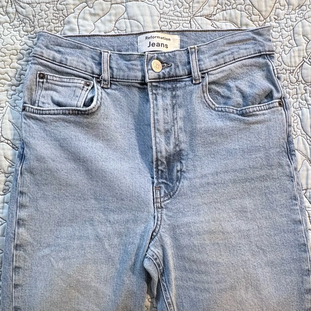 ♨️Reformation High Rise Stretch Skinny Jeans Wash Como Size 26💛 - Image 4