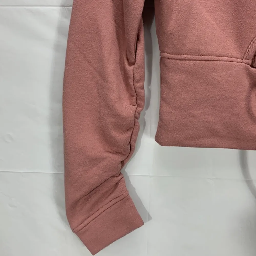 Kendall & Kylie Pink Salt Crew Neck Back Cut Out Sweatshirt Size XXS - Image 6