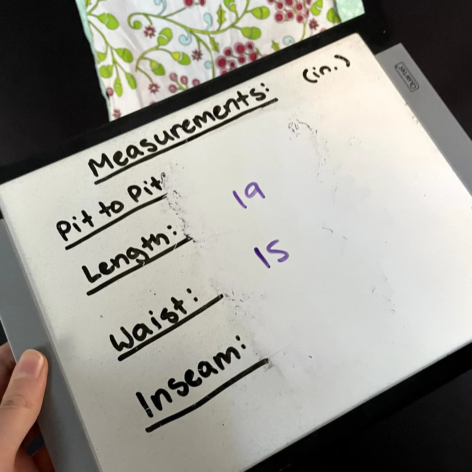 NWT Sunflower by Dena floral leaves vintage apron cooking women's size small Green - Image 4