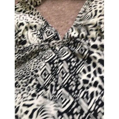 Attention Women's Graphic Print Swim Top 1 Piece Size Large Multicolor - Image 2