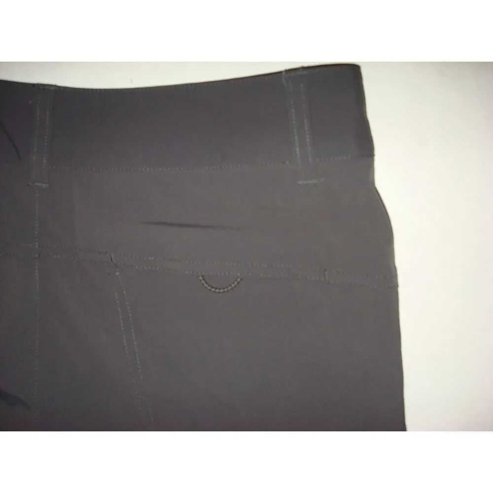 Womens 8 New NWT Columbia Silver Ridge Stretch Dark Gray  Shorts Pockets UPF 50 - Image 6