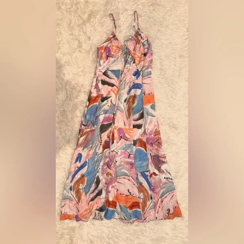 NWOT Ted Baker Lizybet V-Neck Strappy Maxi Dress sz TB 2 US 4-6 - Image 7