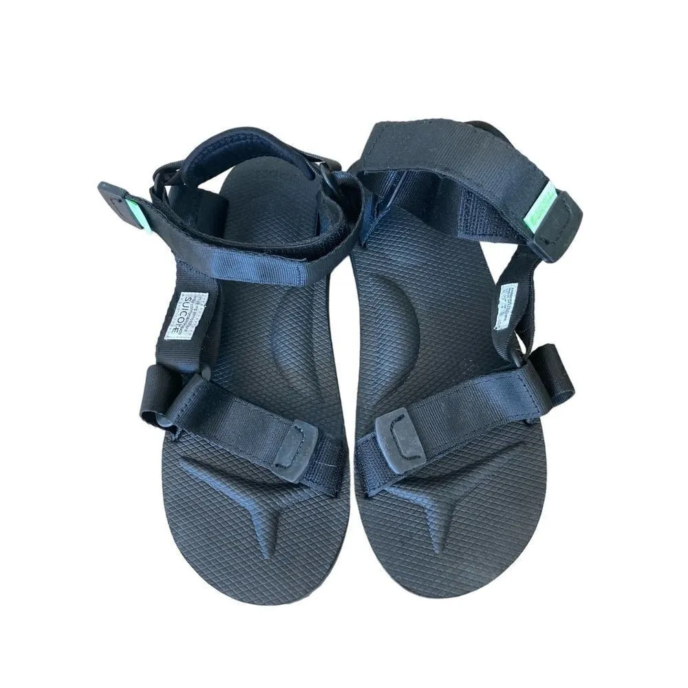 Suicoke open toe ripstop sandals Black Unisex size 5 Retails $133 - Image 9
