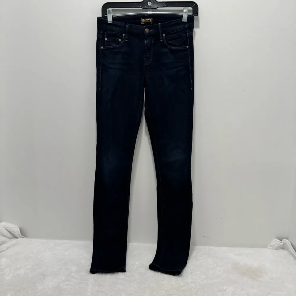 MOTHER 26 Looker Coffee Tea Or Me size 25 Blue - Image 3