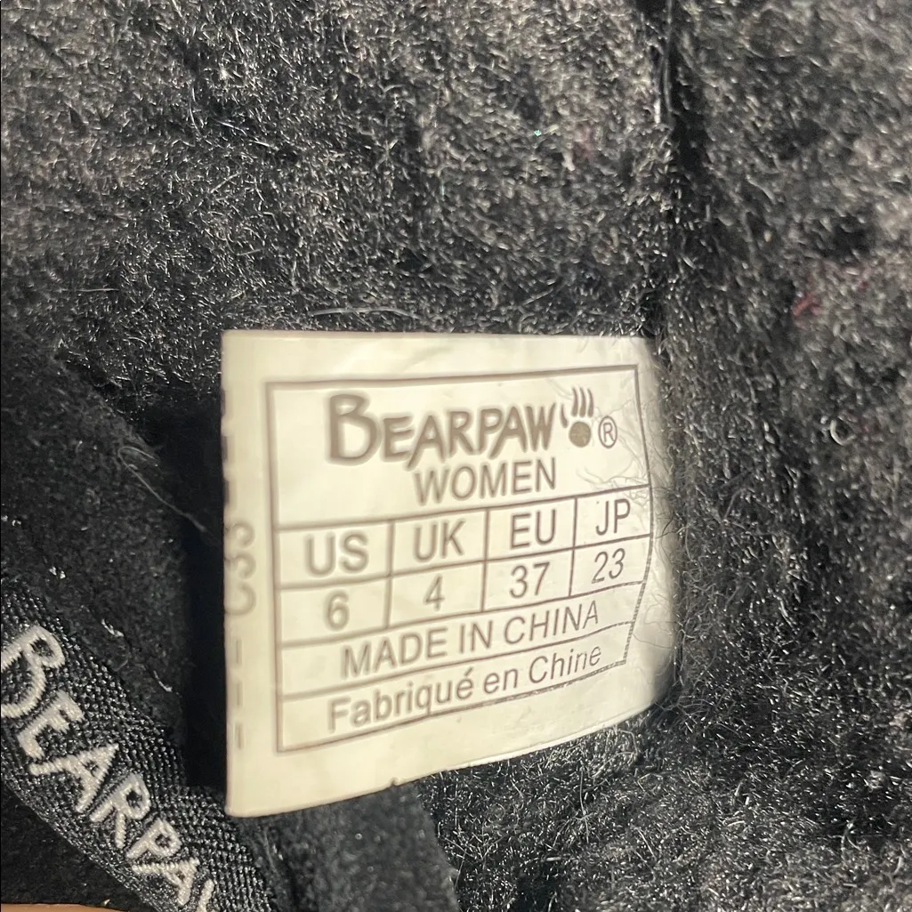 BearPaw Black Suede Boots - Image 4