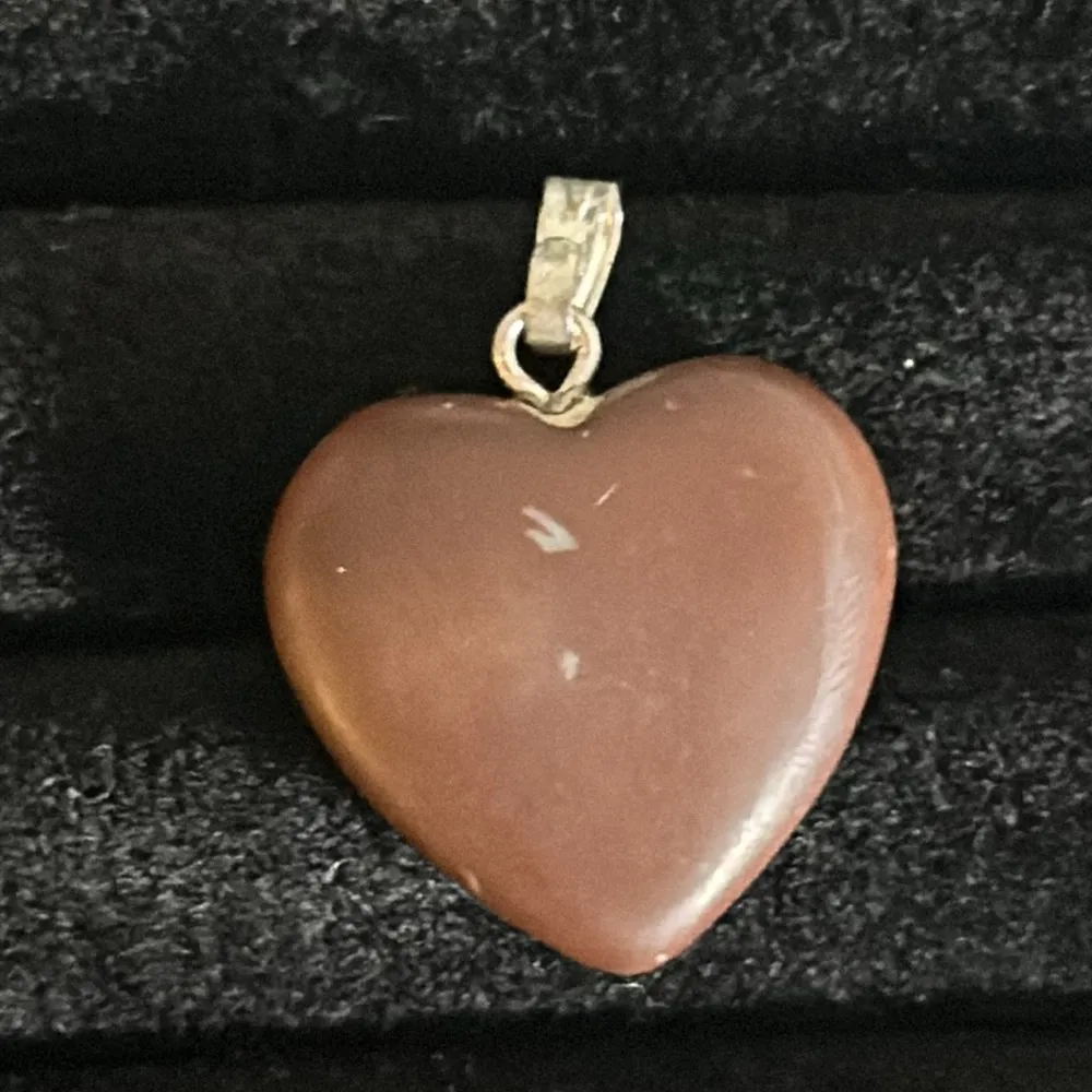 Artisan 4 Piece Collection Gemstone Crystal Heart Shaped Pendants Blue - Image 3