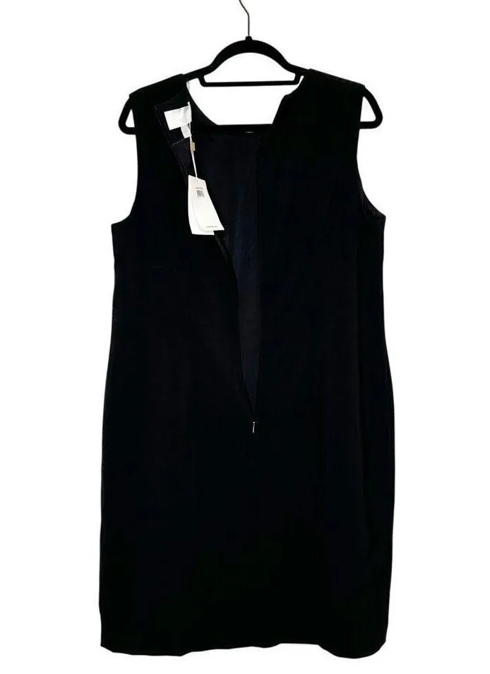 NWT Hugo Boss Dirusa Sleeveless Sheath Dress Women's Black Size US 14 - Image 4