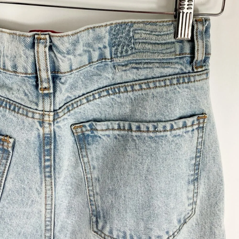 Revice Denim Light Wash Jeans Angled Waistband 28 - Flaw - Image 7