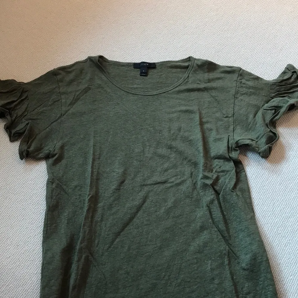 J Crew Olive Green Top - Image 4