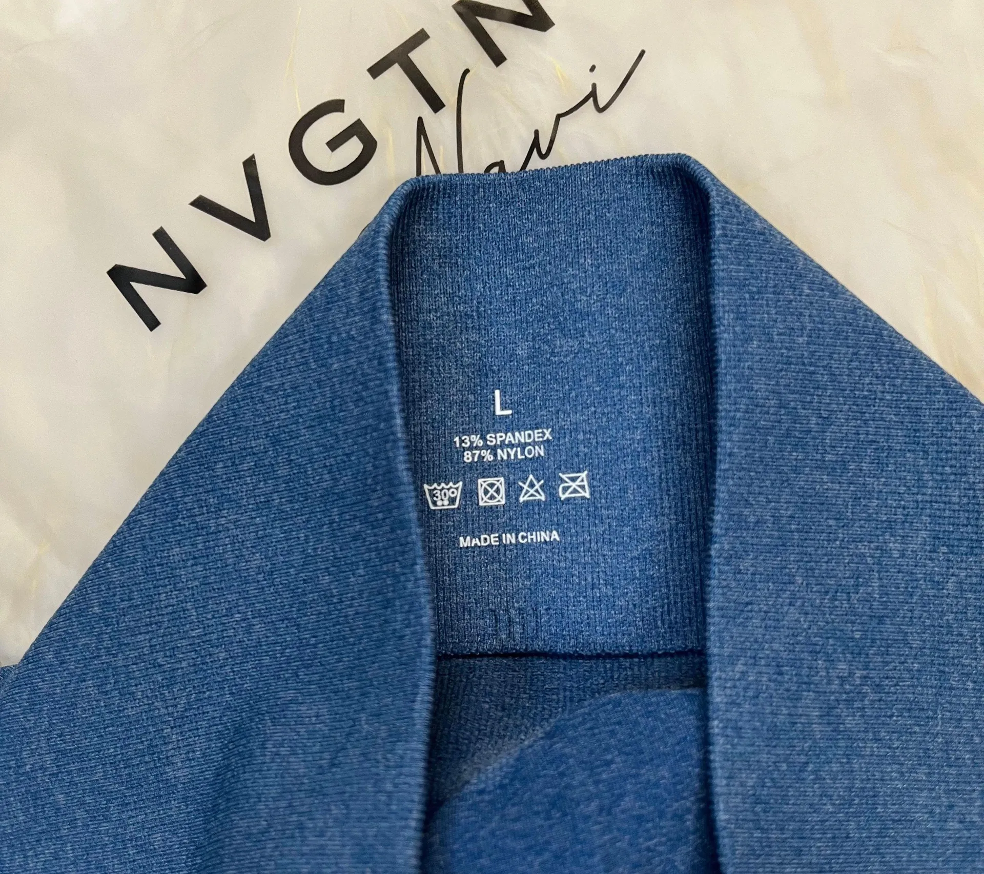 NVGTN Large Denim Pro Shorts - Image 3