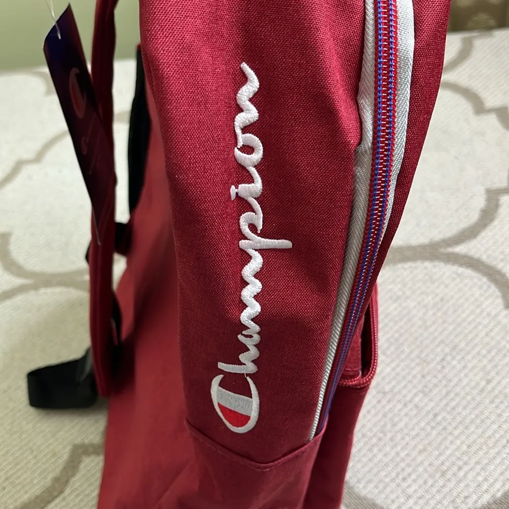 Champion CS1002 21L Performance Laptop Student Travel Multi-Purpose Backpack Red - Image 13