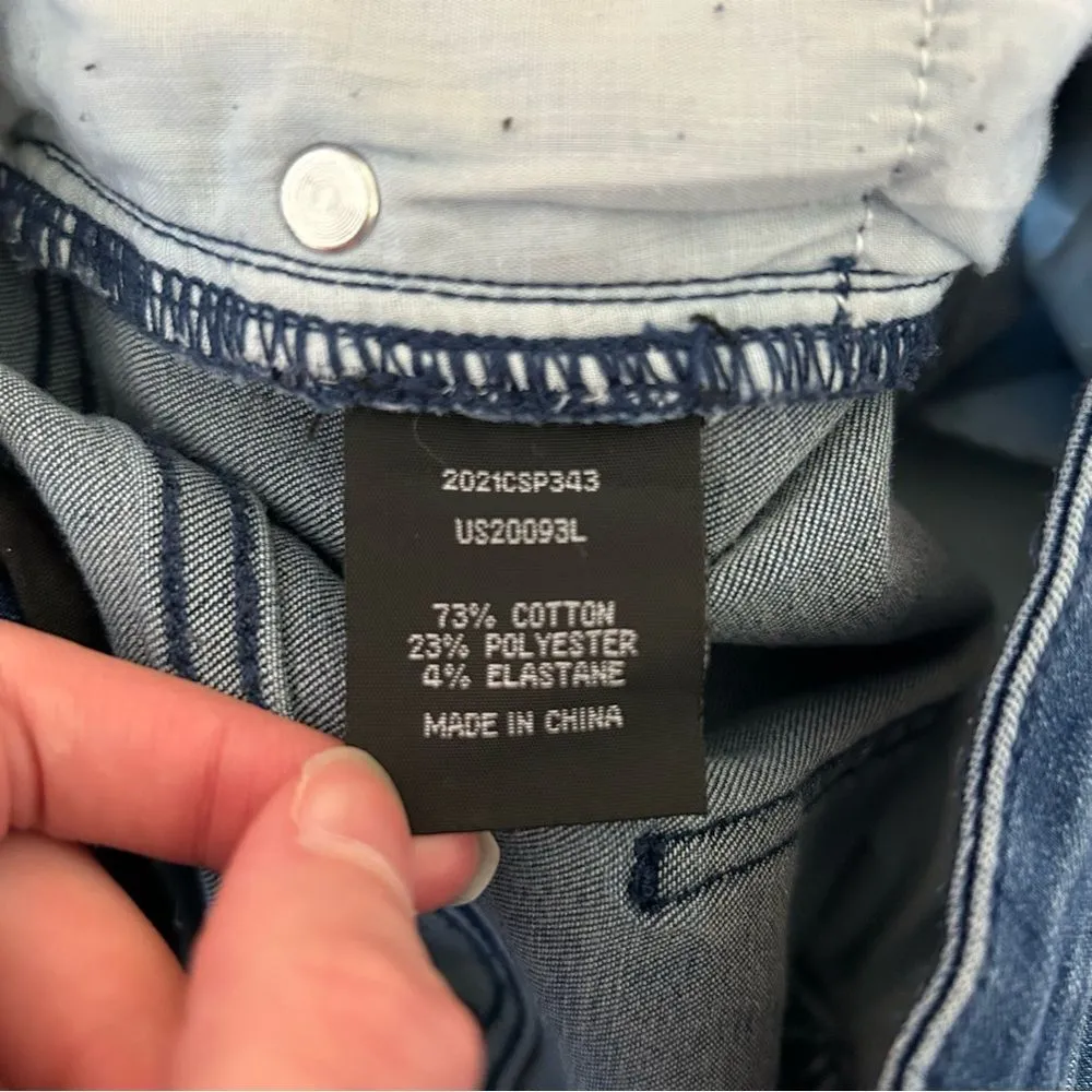 Universal Standard Seine High Rise Skinny Jeans Size 32 Long 5x Plus Size - Image 8