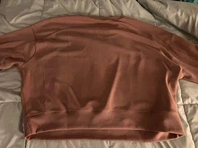 Lululemon Perfectly Oversized Crop Crew - Image 2