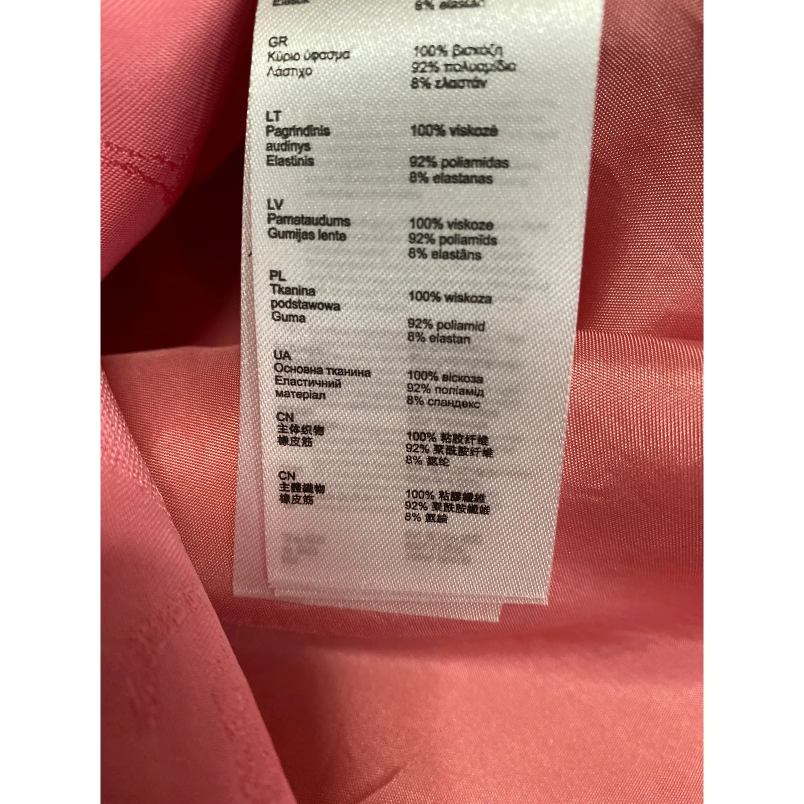 Maje Womens Pink Bird Jacquard Long Sleeve Notch Lapel Blazer Coat Jacket Size 6 - Image 6