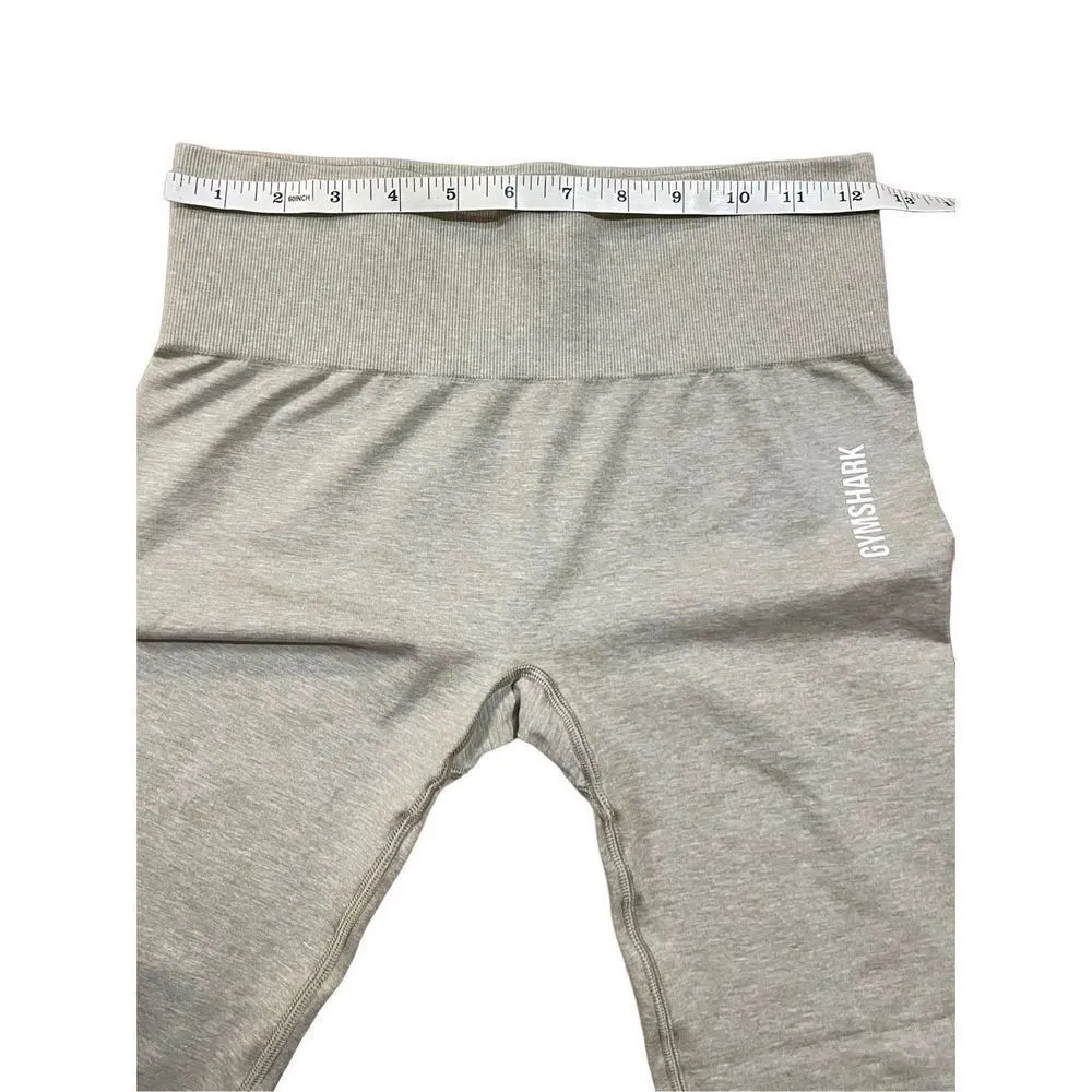 Gymshark Flex High Waisted Leggings tan gym pants yoga Womens Small light tan be - Image 3