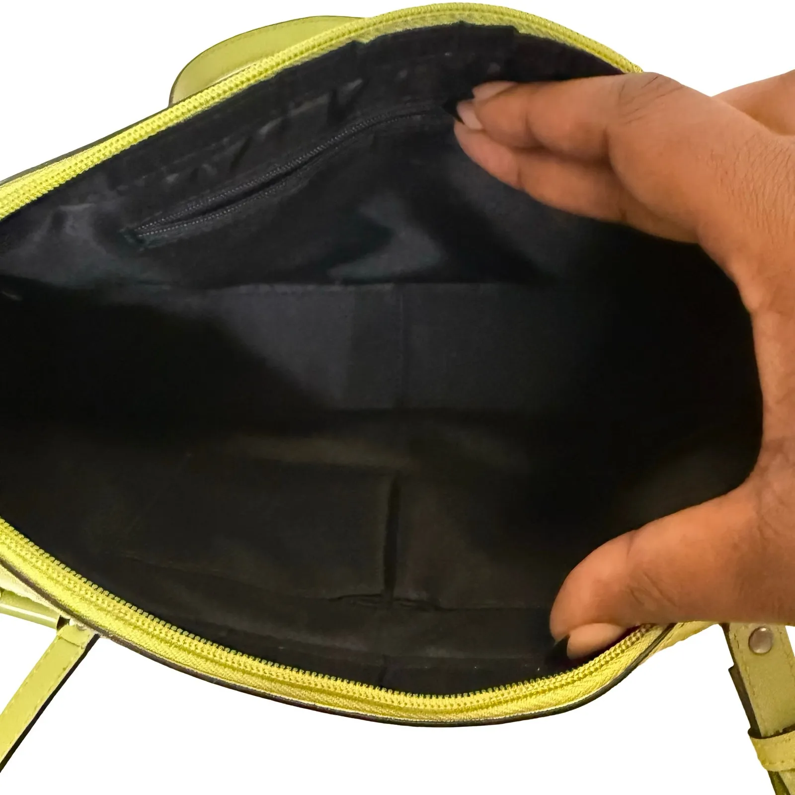 Y2K Guess Lime Green Shoulder Bag - Image 10