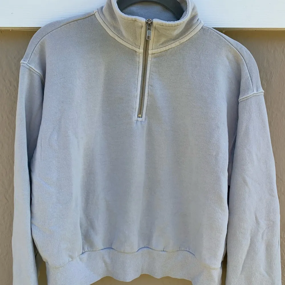 Wild Fable cropped quarter-zip sweatshirt - Image 3